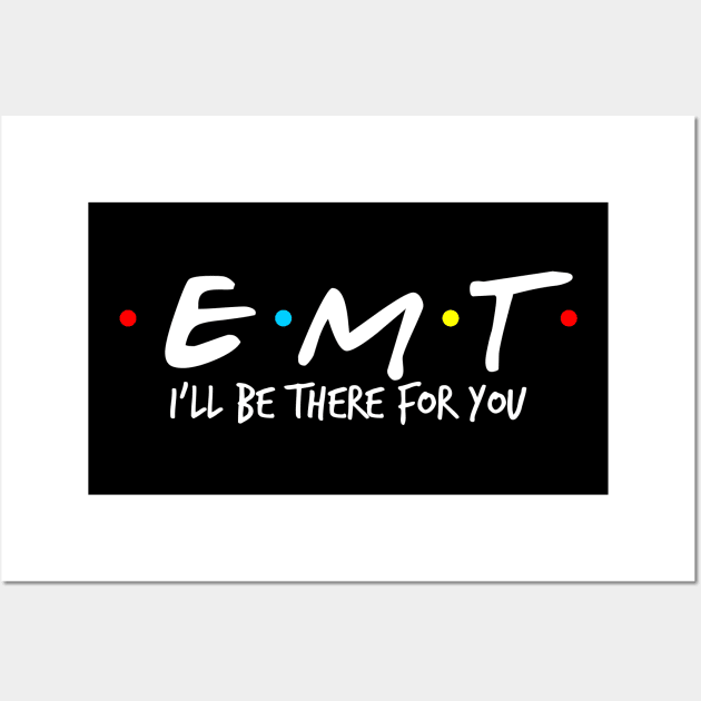 EMT Emergency medical technician Wall Art by Caskara